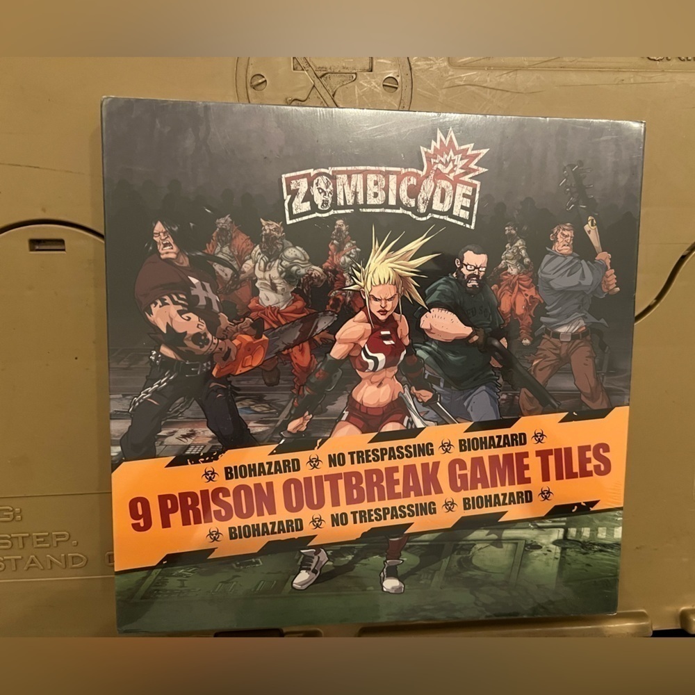 ZOMBICIDE: 9 Prison Outbreak Game Tiles